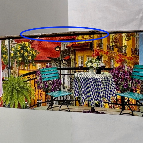 TCGArtist Series Sure Lox "European Town Dinner" 1000 Piece Jigsaw Puzzle New - Picture 4 of 5